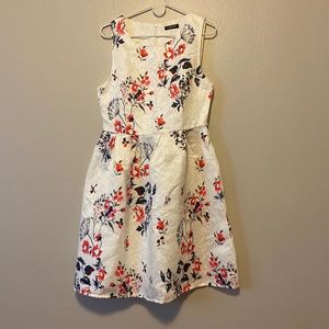 Acevog | Size S | white floral dress